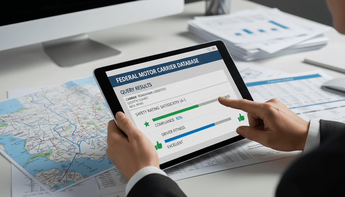 Federal Motor Carrier Database analysis and expertise